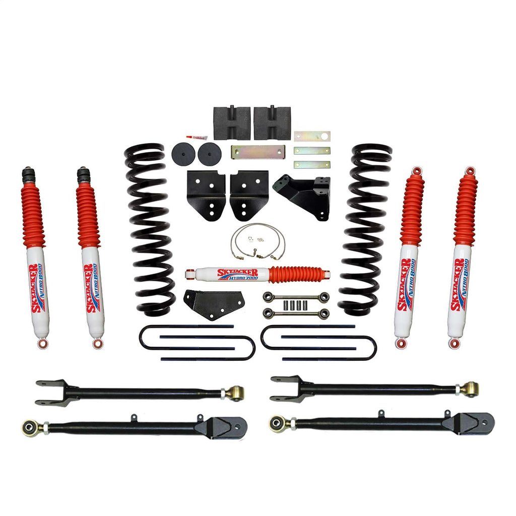 Skyjacker F86524KH-N Suspension Lift Kit w/Shock Fits 08-10 F-350 Super Duty