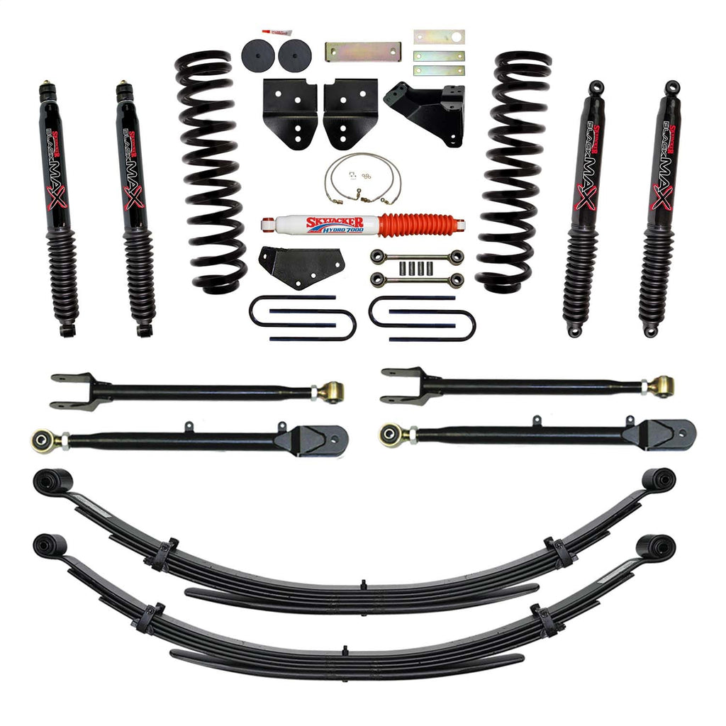 Skyjacker F86524KS-B Suspension Lift Kit w/Shock Fits 08-10 F-250 Super Duty