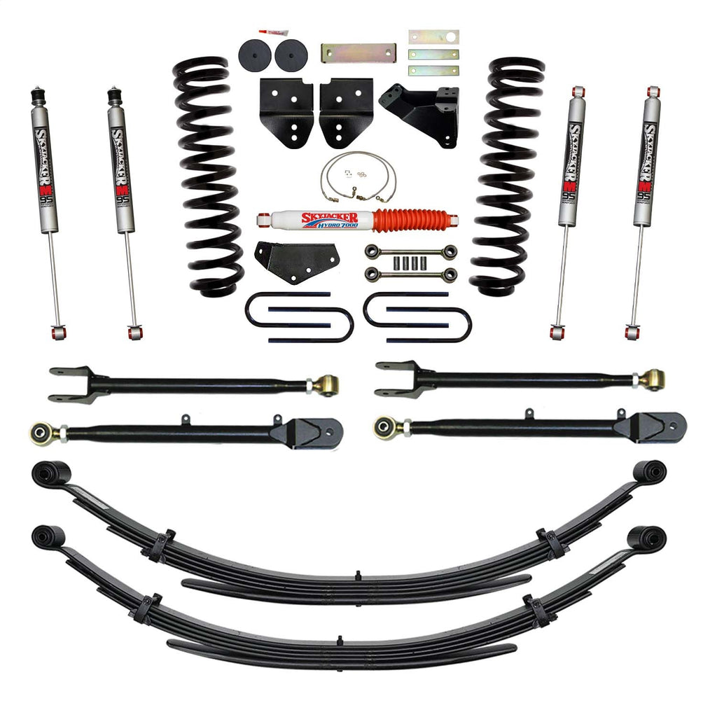 Skyjacker F86524KSH-M Suspension Lift Kit w/Shock Fits 08-10 F-350 Super Duty