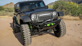 Addictive Desert Designs F952271370103 Venom Front Bumper Fits Wrangler (JK)