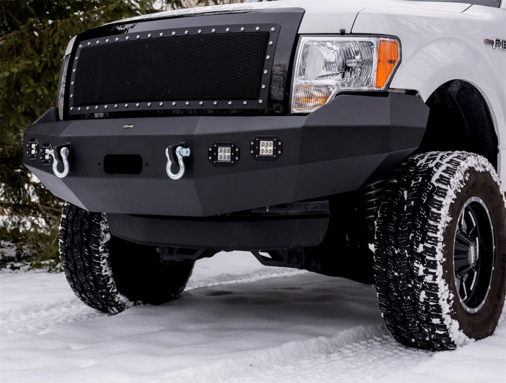 DV8 Offroad FBFF1-02 Front Bumper Fits 09-14 F-150