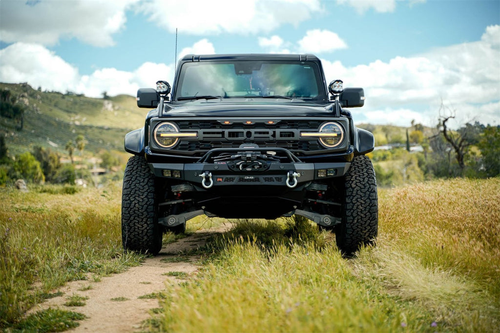 DV8 Offroad FBFR-01 Spec Series Winch Front Bumper Fits 22-24 Bronco