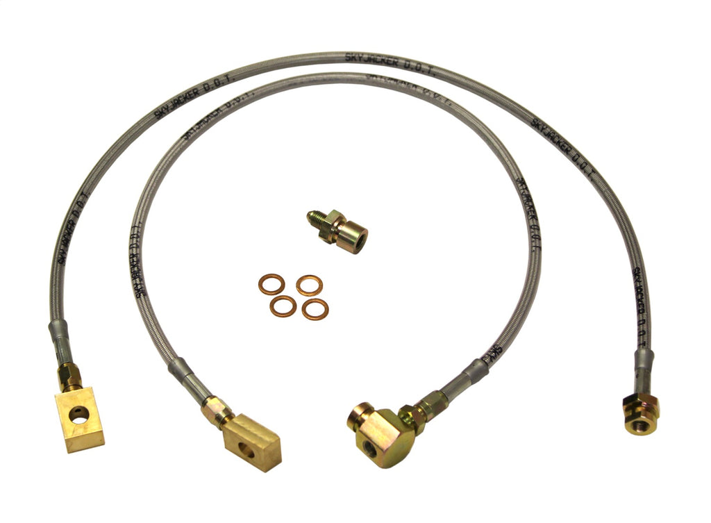 Skyjacker FBL38 Stainless Steel Brake Line Front Fits 83-97 Bronco II Ranger