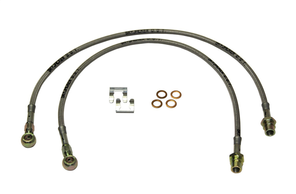 Skyjacker FBL48 Stainless Steel Brake Line Front Fits 04-12 Canyon Colorado