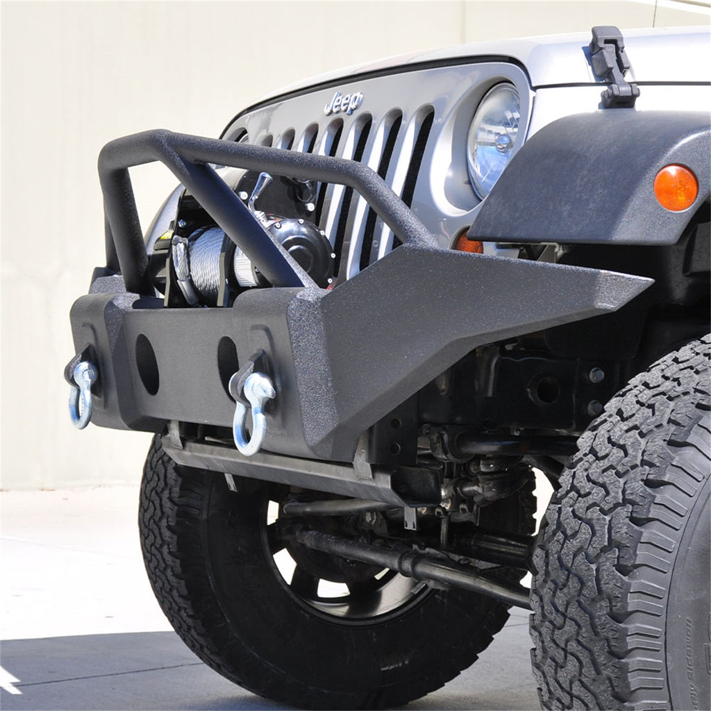 DV8 Offroad FBSHTB-01 Front Bumper Fits Gladiator Wrangler (JK) Wrangler (JL)