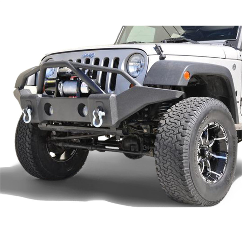 DV8 Offroad FBSHTB-01 Front Bumper Fits Gladiator Wrangler (JK) Wrangler (JL)