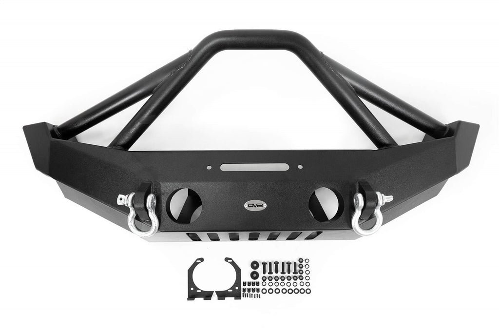 DV8 Offroad FBSHTB-12 Front Bumper Fits 07-18 Wrangler (JK) Wrangler (JL)