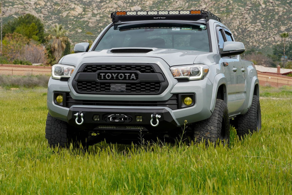 DV8 Offroad FBTT1-06 Centric Winch Front Bumper Fits 16-23 Tacoma