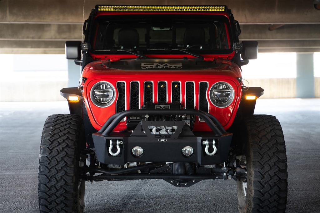 DV8 Offroad FDGL-07 Slim Fender Flares Fits 20-24 Gladiator Pickup Gladiator