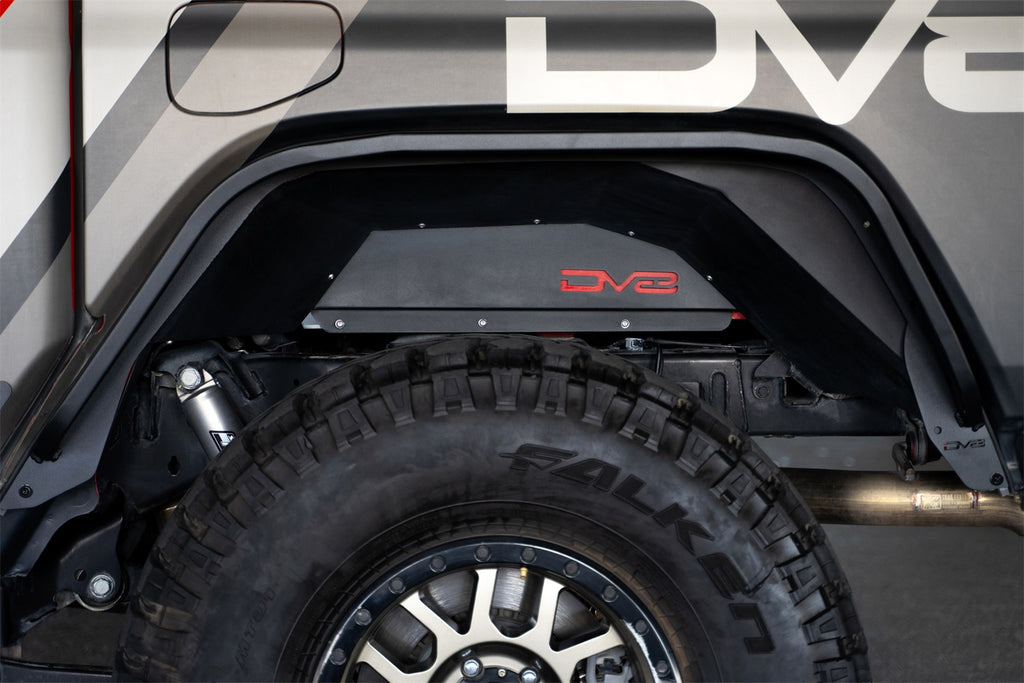 DV8 Offroad FDGL-07 Slim Fender Flares Fits 20-24 Gladiator Pickup Gladiator