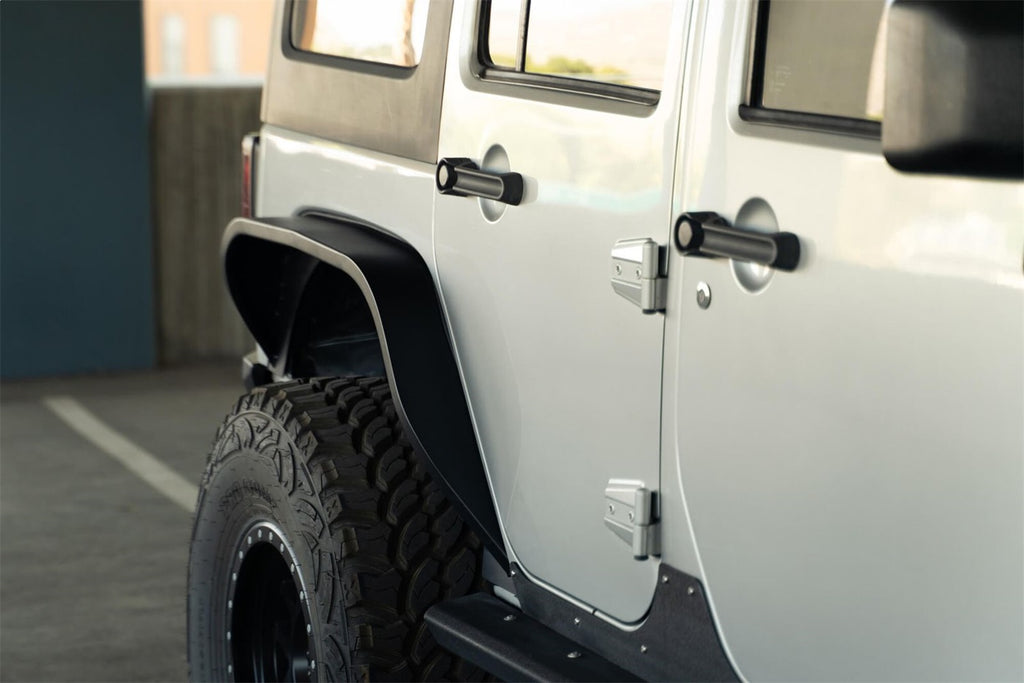 DV8 Offroad FDJK-07 Slim Fender Flares Fits 07-18 Wrangler (JK)