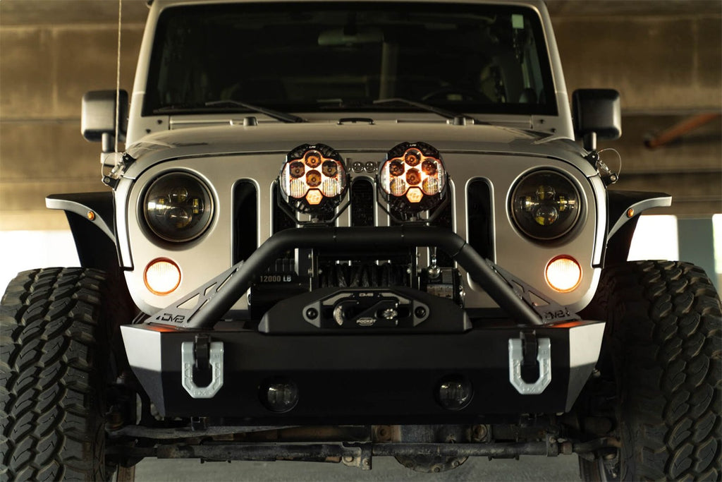 DV8 Offroad FDJK-07 Slim Fender Flares Fits 07-18 Wrangler (JK)