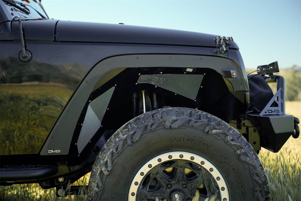 DV8 Offroad FDJK-08 Fender Flare Deletes Fits 07-18 Wrangler (JK)