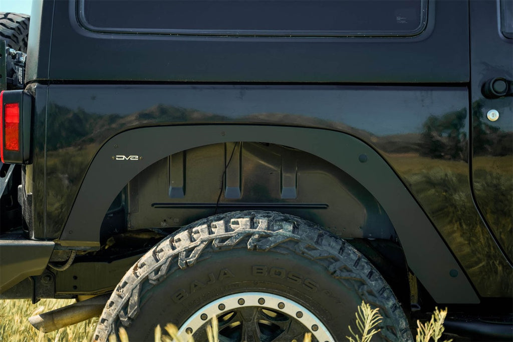 DV8 Offroad FDJK-08 Fender Flare Deletes Fits 07-18 Wrangler (JK)