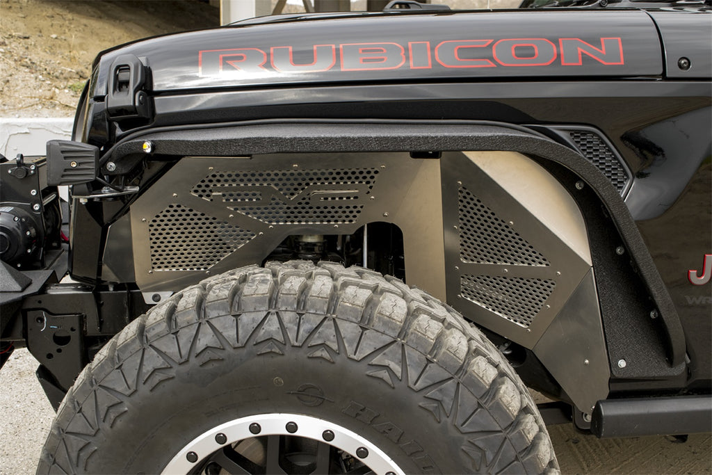 DV8 Offroad FDJL-02 Slim Fender Flares Fits 18-22 Wrangler (JL)