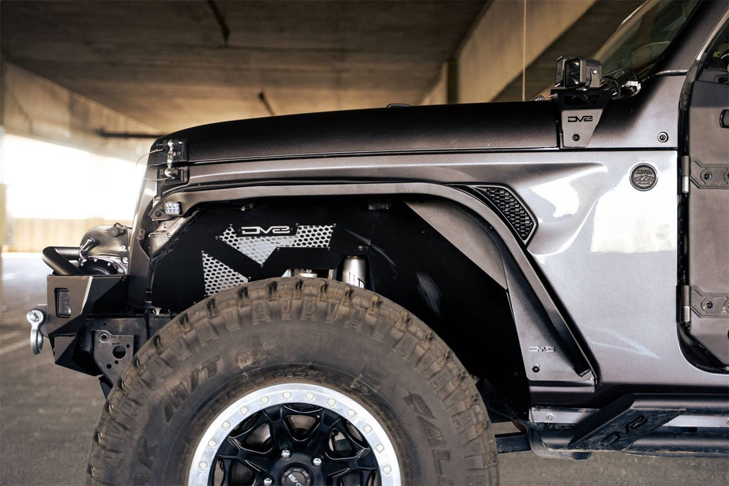 DV8 Offroad FDJL-07 Slim Fender Flares Fits 18-25 Wrangler (JL)