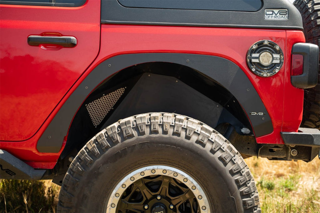DV8 Offroad FDJL-08 Fender Flare Deletes Fits 18-24 Wrangler (JL)