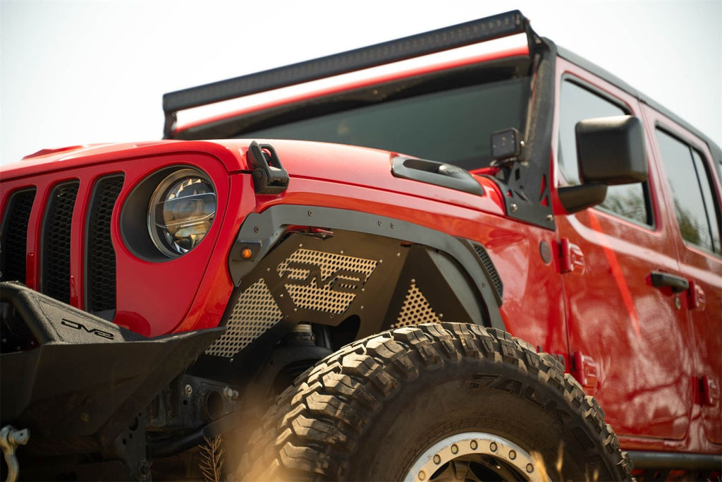 DV8 Offroad FDJL-08 Fender Flare Deletes Fits 18-24 Wrangler (JL)