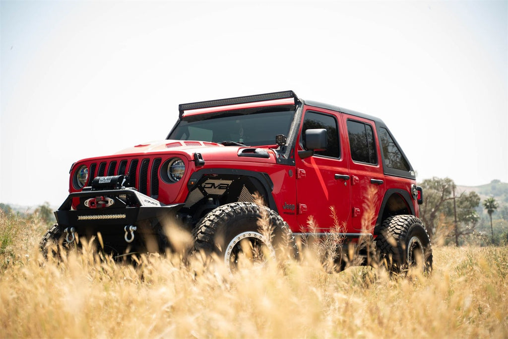 DV8 Offroad FDJL-08 Fender Flare Deletes Fits 18-24 Wrangler (JL)