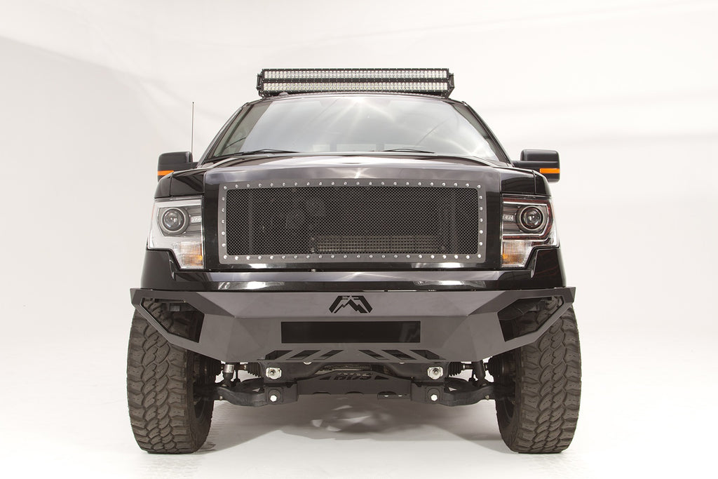 Fab Fours FF09-D1951-B Vengeance Front Bumper Fits 09-14 F-150