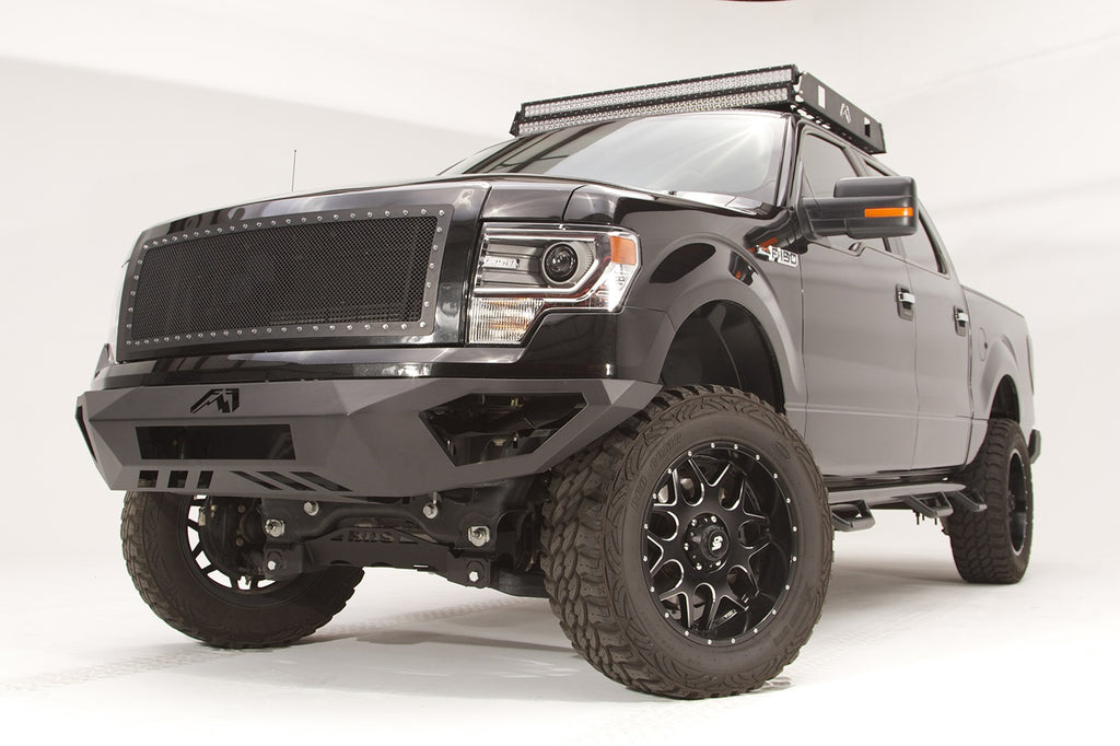 Fab Fours FF09-D1951-B Vengeance Front Bumper Fits 09-14 F-150