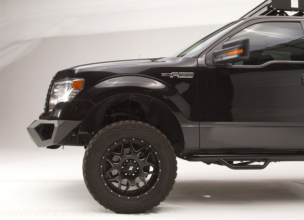 Fab Fours FF09-D1951-1 Vengeance Front Bumper Fits 09-14 F-150