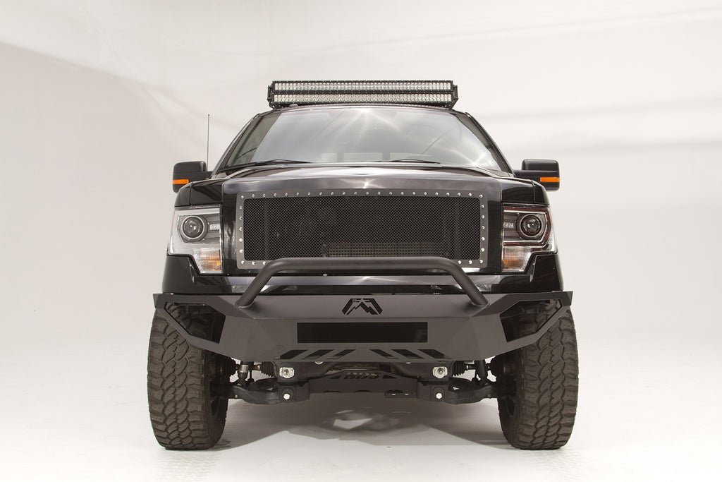 Fab Fours FF09-D1952-1 Vengeance Front Bumper Fits 09-14 F-150