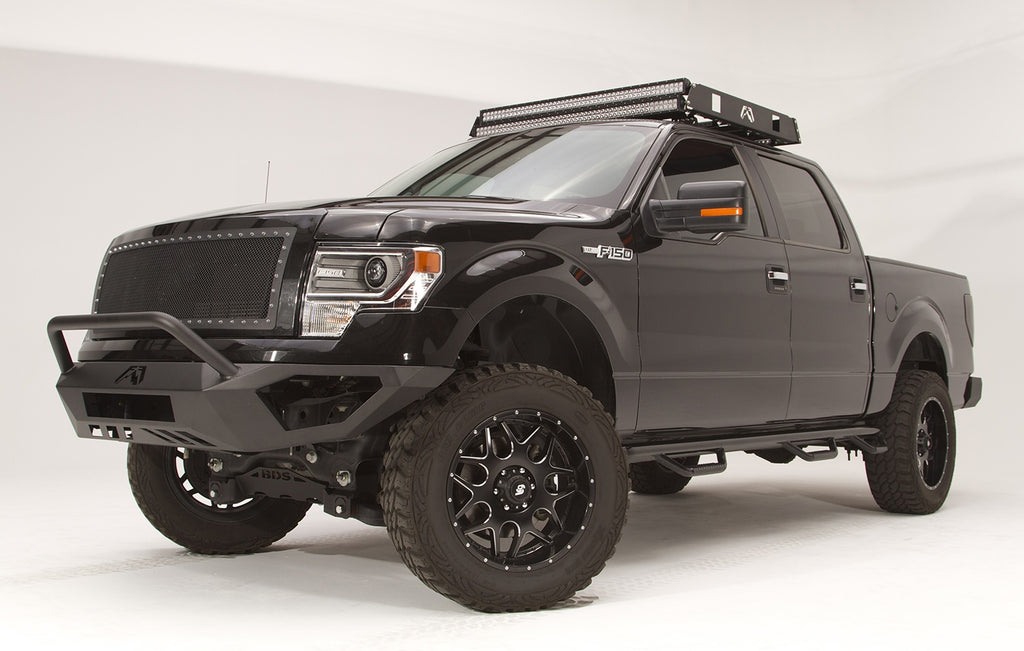 Fab Fours FF09-D1952-1 Vengeance Front Bumper Fits 09-14 F-150