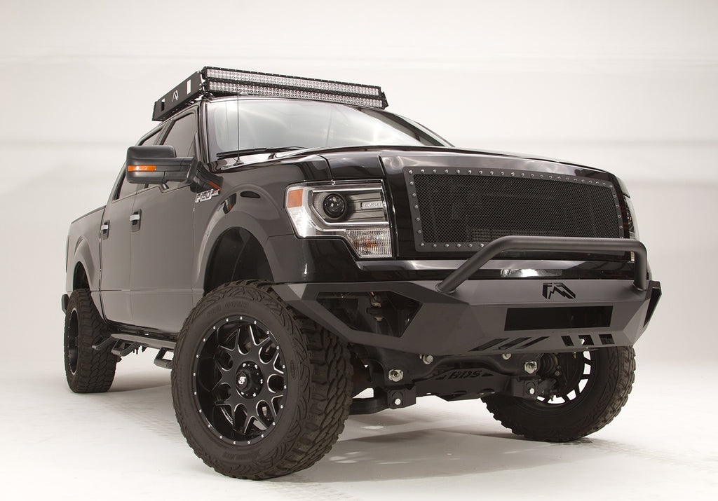 Fab Fours FF09-D1952-1 Vengeance Front Bumper Fits 09-14 F-150