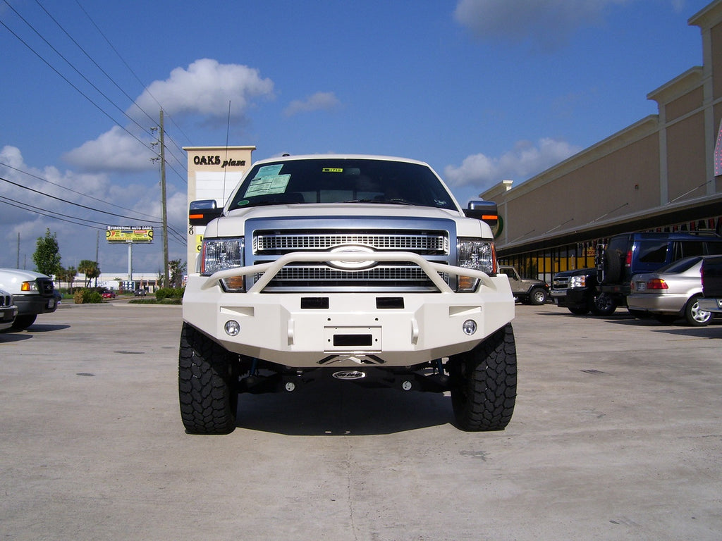 Fab Fours FF09-H1952-B Premium Heavy Duty Winch Front Bumper Fits 09-14 F-150