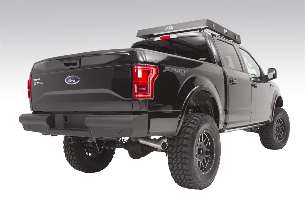 Fab Fours FF09-U1750-1 Elite Rear Bumper Fits 09-14 F-150