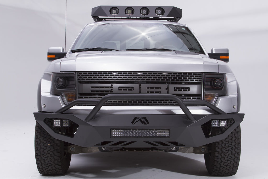 Fab Fours FF10-D1962-B Vengeance Front Bumper Fits 10-14 F-150
