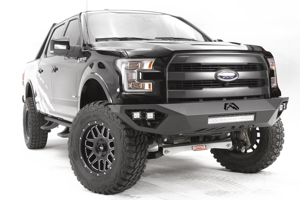 Fab Fours FF15-D3251-B Vengeance Front Bumper Fits 15-17 F-150