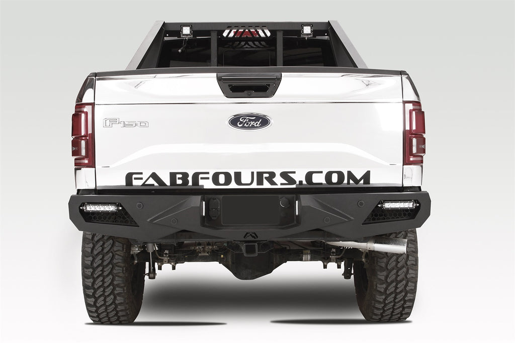 Fab Fours FF15-E3251-B Vengeance Rear Bumper Fits 15-20 F-150
