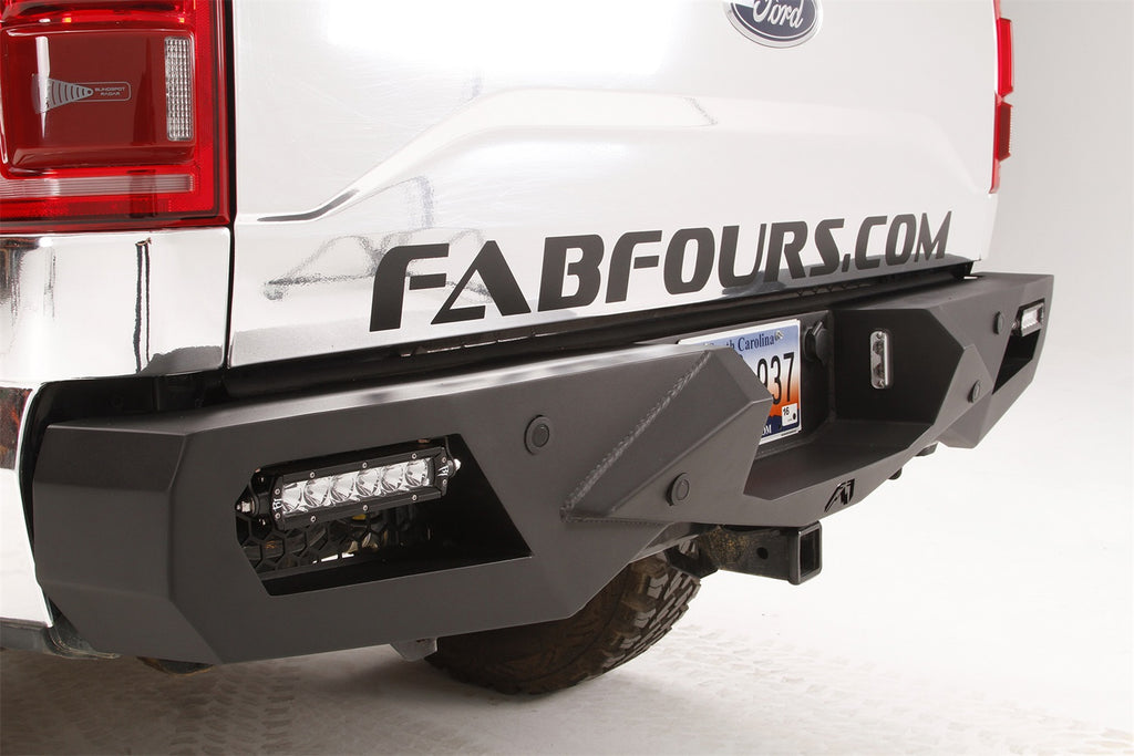 Fab Fours FF15-E3251-B Vengeance Rear Bumper Fits 15-20 F-150