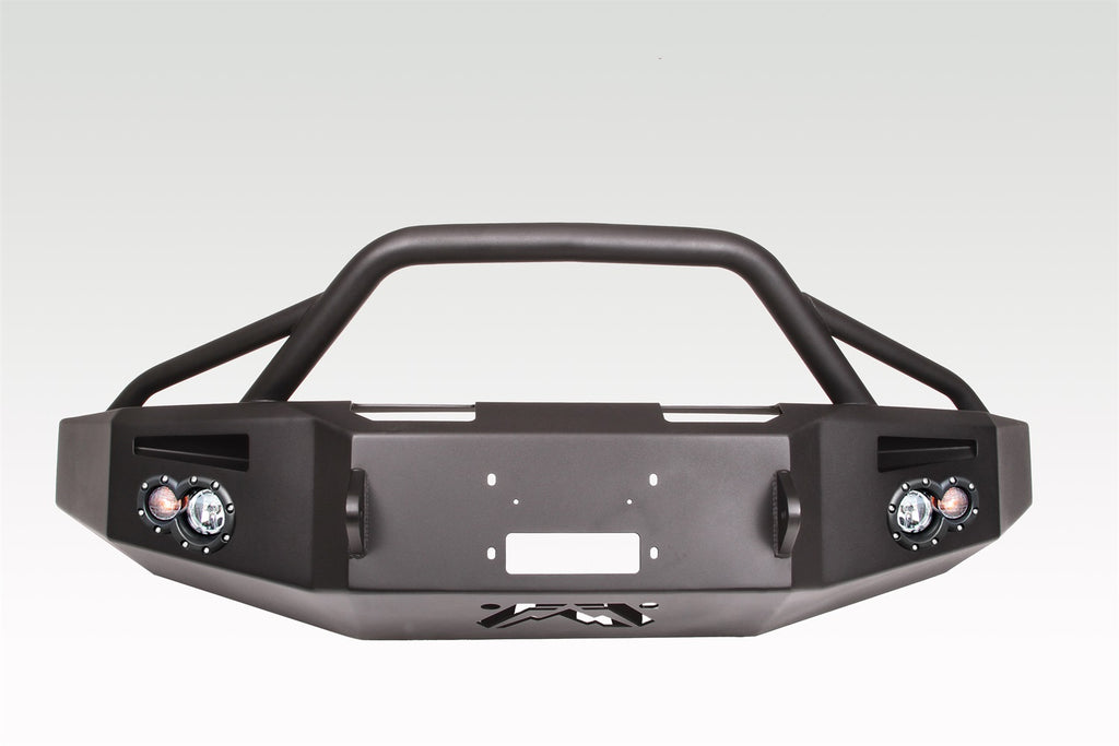 Fab Fours FF15-H3252-1 Premium Heavy Duty Winch Front Bumper Fits 15-17 F-150