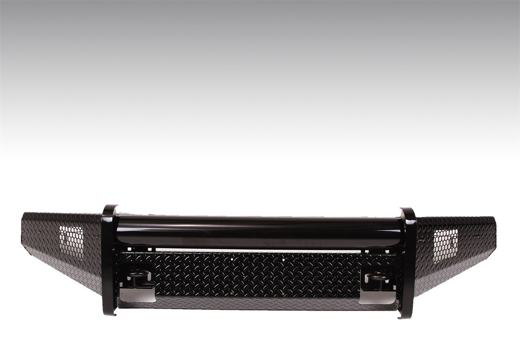 Fab Fours FF15-K3251-1 Black Steel Front Ranch Bumper Fits 15-17 F-150
