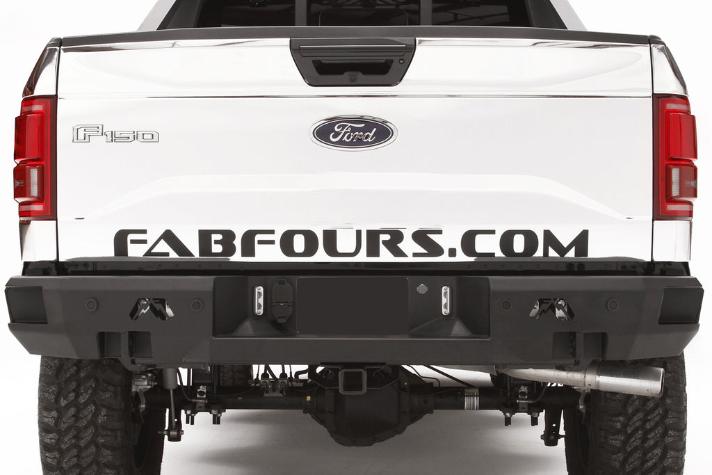 Fab Fours FF15-W3251-B Premium Rear Bumper Fits 15-20 F-150