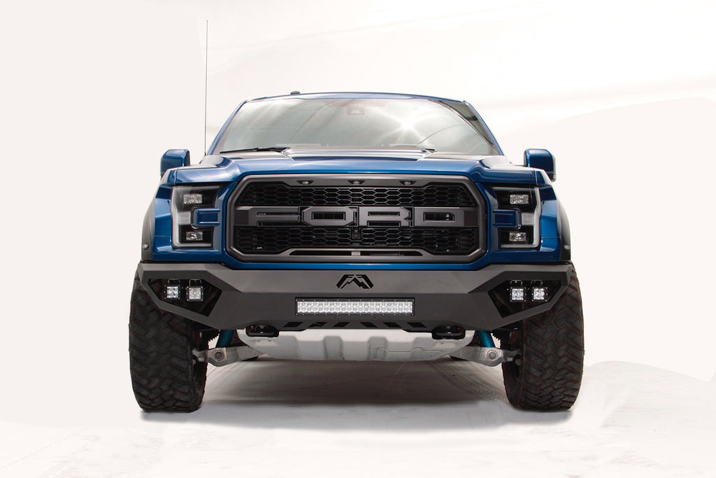 Fab Fours FF17-D4351-1 Vengeance Front Bumper Fits 17-20 F-150