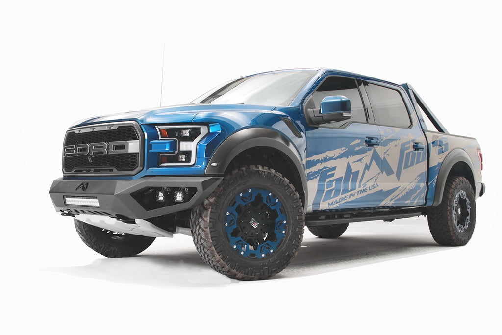 Fab Fours FF17-D4351-B Vengeance Front Bumper Fits 17-20 F-150