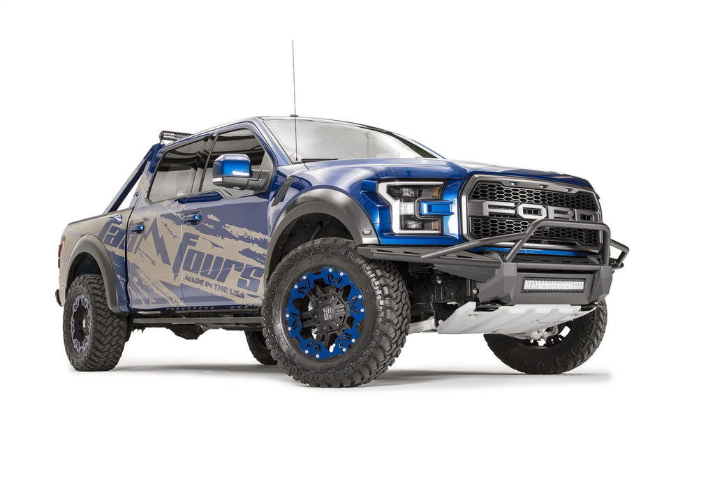 Fab Fours FF17-D4372-1 Aero Front Bumper Fits 17-20 F-150