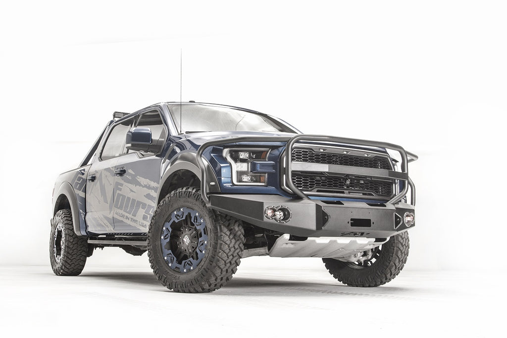 Fab Fours FF17-H4350-1 Premium Winch Front Bumper Fits 17-20 F-150