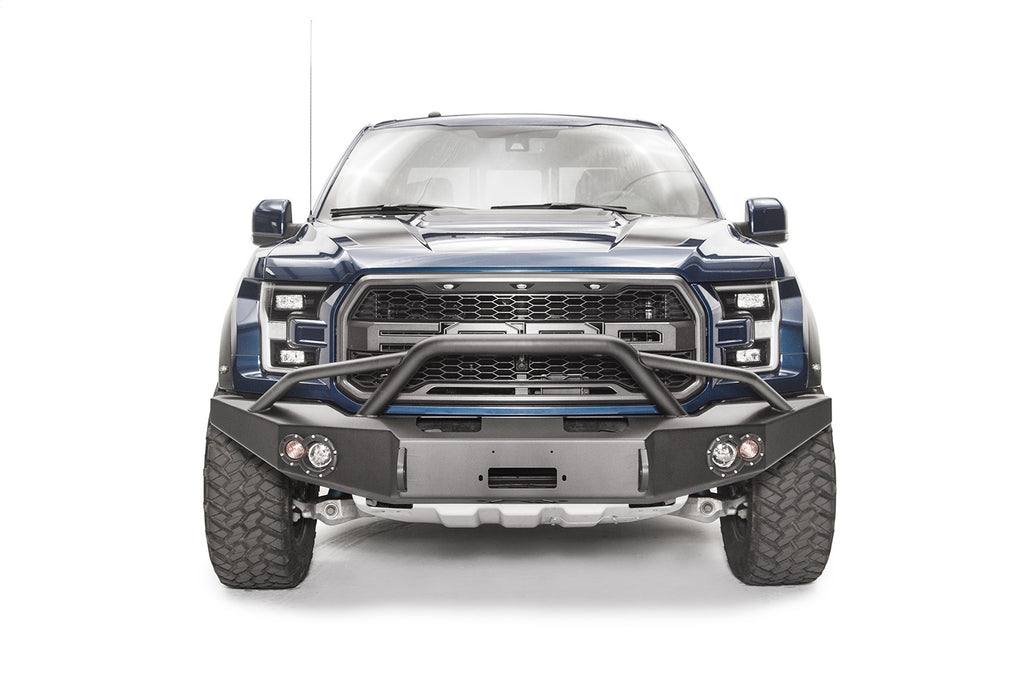 Fab Fours FF17-H4352-B Premium Winch Front Bumper Fits 17-20 F-150