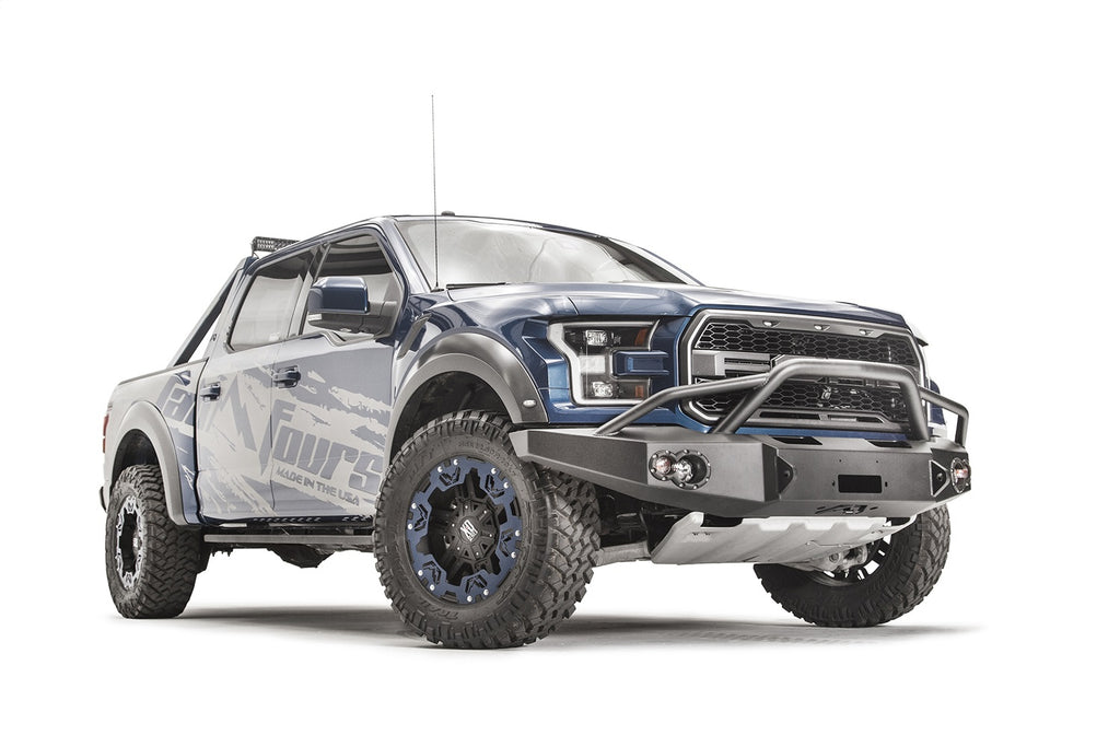 Fab Fours FF17-H4352-B Premium Winch Front Bumper Fits 17-20 F-150