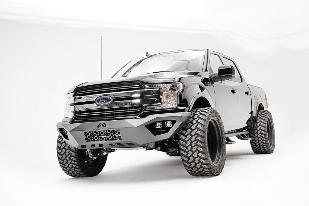 Fab Fours FF18-D4551-B Vengeance Front Bumper Fits 18-20 F-150