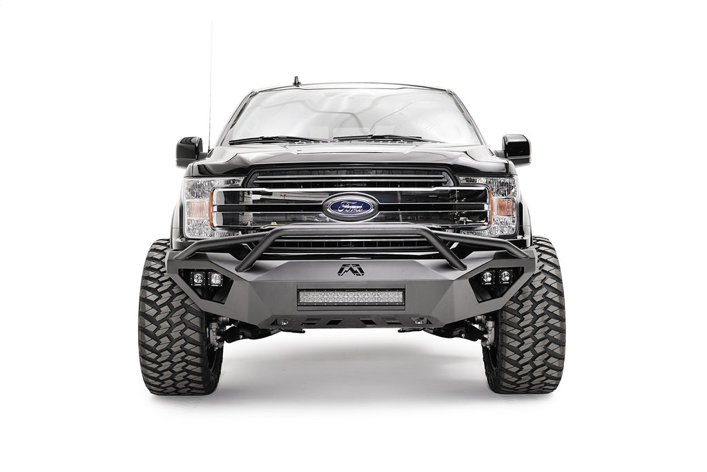 Fab Fours FF18-D4552-B Vengeance Front Bumper Fits 18-20 F-150