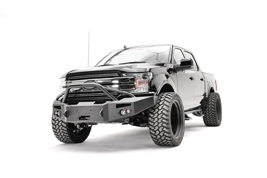 Fab Fours FF18-H4552-1 Premium Winch Front Bumper Fits 18-20 F-150