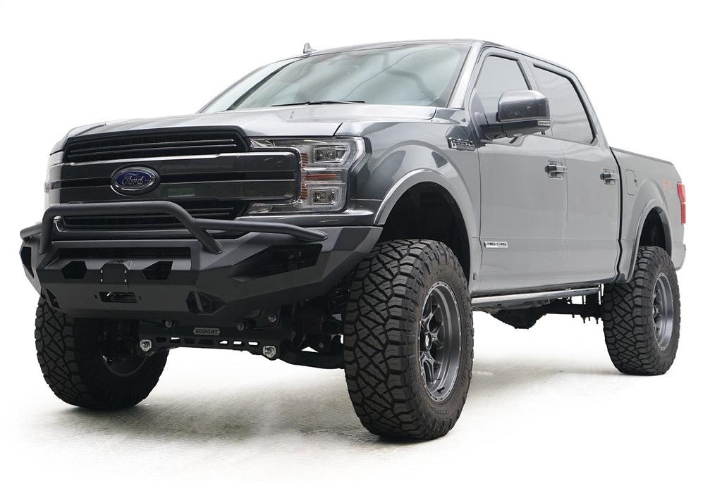 Fab Fours FF18-X4552-B Matrix Front Bumper Fits 18-20 F-150