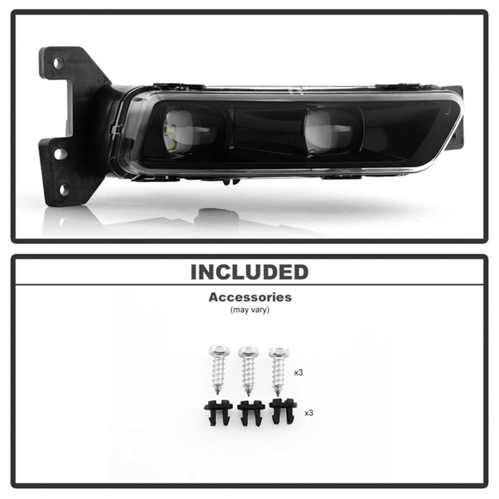 Spyder Auto 9054402 Fog Lights Fits 14-22 Durango Grand Cherokee (WK2)