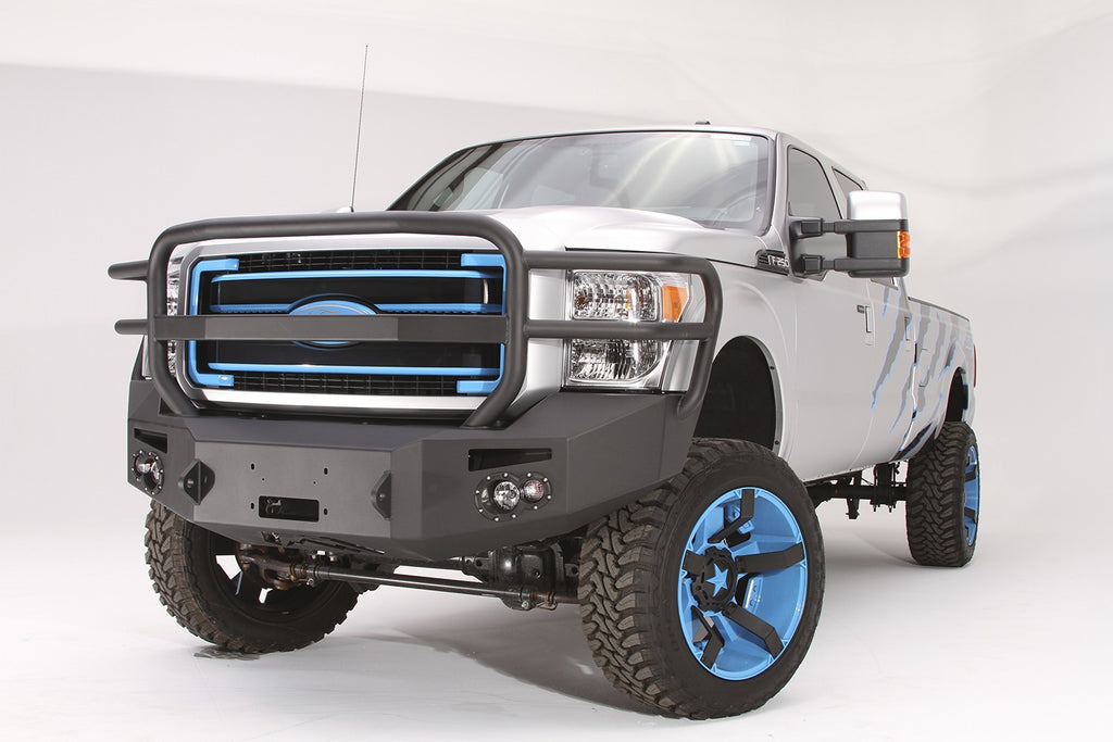 Fab Fours FS11-A2550-B Premium Heavy Duty Winch Front Bumper